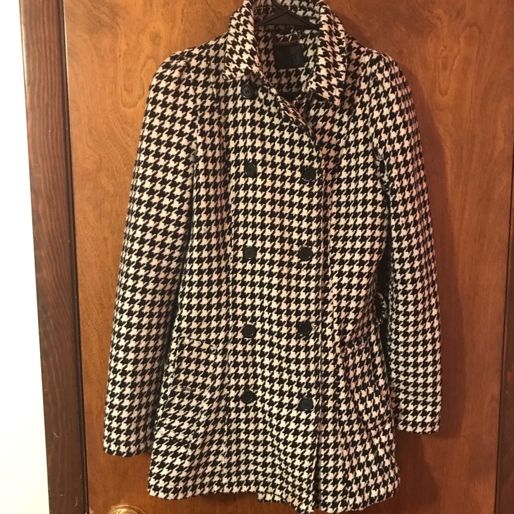 Forever 21 houndstooth peacoat
